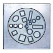 Scott Creek. 5" Aluminum Multishape Die Set