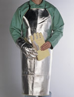 Aluminized Raku Apron
