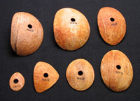 MKM  Pottery Rib - Coco Ribs - Set of Seven