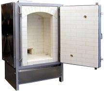 Geil DLB-12 Natural Draft, Front Loading Kiln - Natural Gas