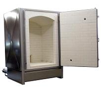 Geil DLB-30 Natural Draft, Front Loading Kiln - Natural Gas