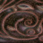 AMACO Opalescent Glaze - O-57 - Mottled Burgandy - 1 pint