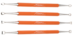 Xiem Carving Tools - Set of 4 (Double Ended) (PSTS4C)