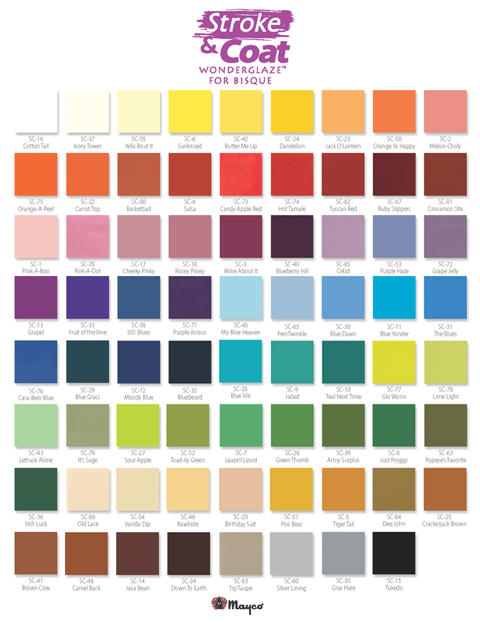 Mayco Stroke & Coat - SC-040 - Blueberry Hill - 16 oz.