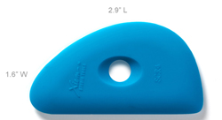 Xiem Silicone Rib Firm 4 - Blue (SCR4-B)