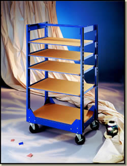 North Star Shelf Truck with 8 Brackets NS-600 (no shelves)