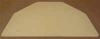 Cordierite Kiln Shelf - 231 Half Shelf - 10" x 20.75" x 5/8"