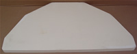 Cordierite Kiln Shelf - 280-1 Half Shelf - 13" x 26" x 1"
