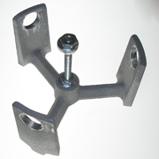 Scott Creek. 4" Extruder Inner Die Holder