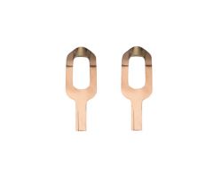 Xiem Fluting Tool U-Shape Replacement Blades Medium - 2 Pieces