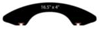 Hydro Bat HBHMB16 - 16" x 4" Bowl Hump Mold