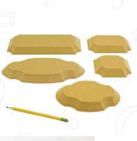 GR Pottery Forms - OG Plaque Pack - 5 pieces