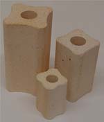 Cordierite Kiln Post - 2"  wide x .5" long